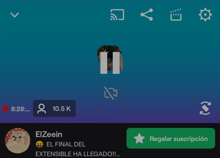 dAvanziniXoxo's tweet photo. que risa, estaba celebrando el final del extensible y se le cae el stream JAJSJAJAJAJ
#ElZeeinFinaldeExtensible https://t.co/JC1TzLnAZL