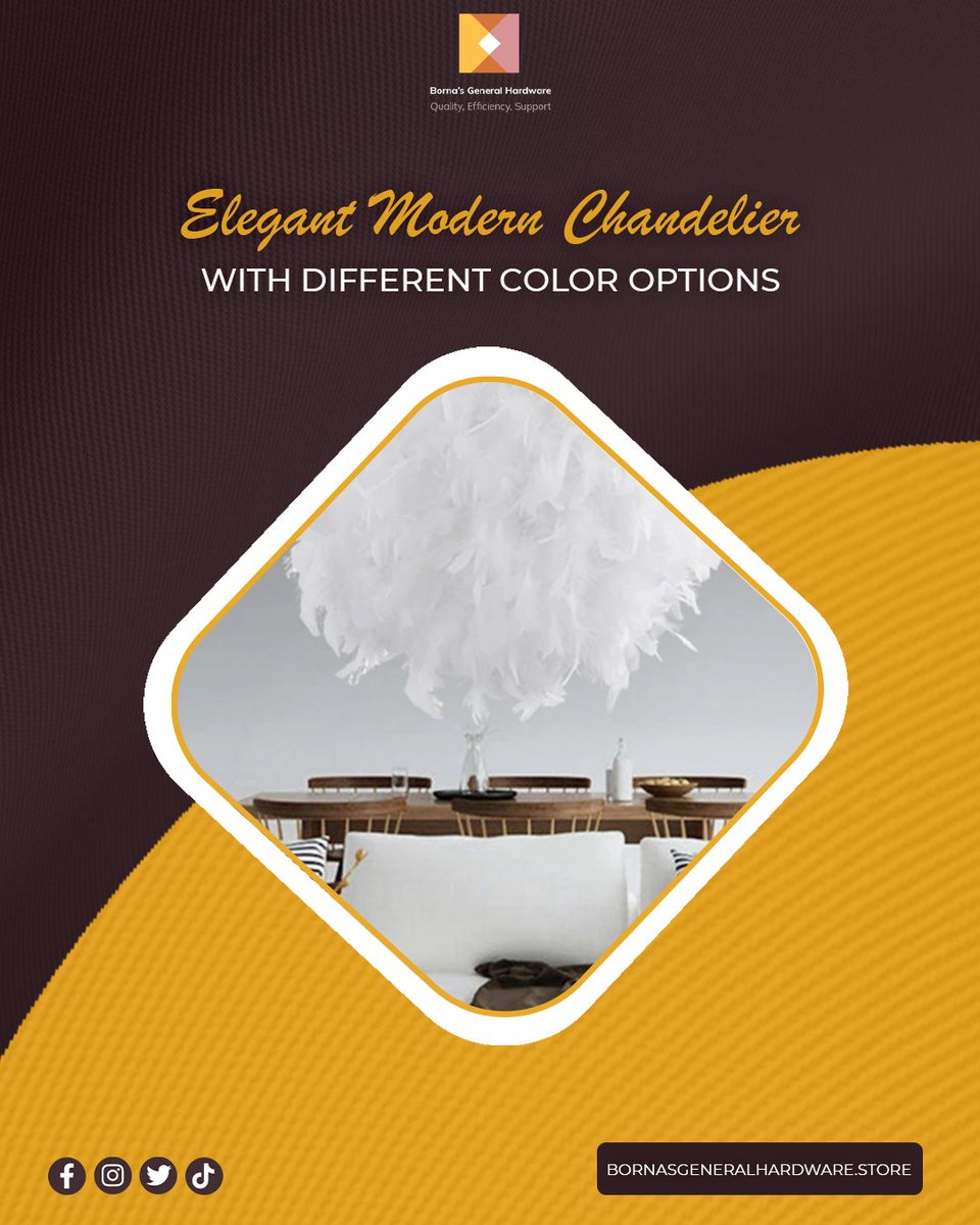 FghStore's tweet image. ✨ Feather Lamp gives a soft light and it has a beautiful mesmerizing elegance, even when not illuminated. 

🌐 bornasgeneralhardware.store/220v-modern-pe…



#softlight #featherlamp #homedecor #design #homeinterior #interior #homeinteriors #lamp #interiordesign #featherlampshade #lamps