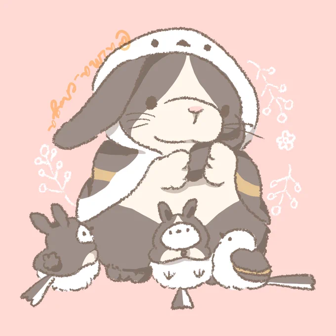 TLがうさぎでいっぱいで幸せ… 