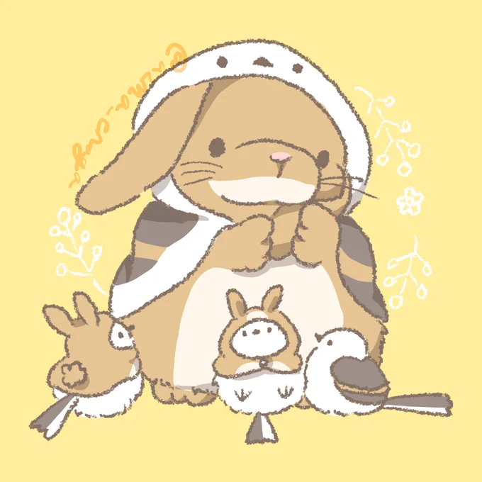 TLがうさぎでいっぱいで幸せ… 