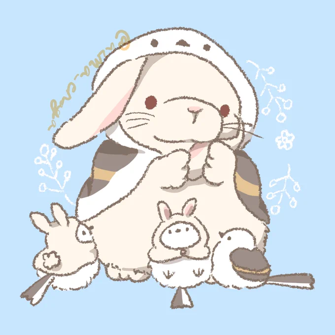 TLがうさぎでいっぱいで幸せ… 