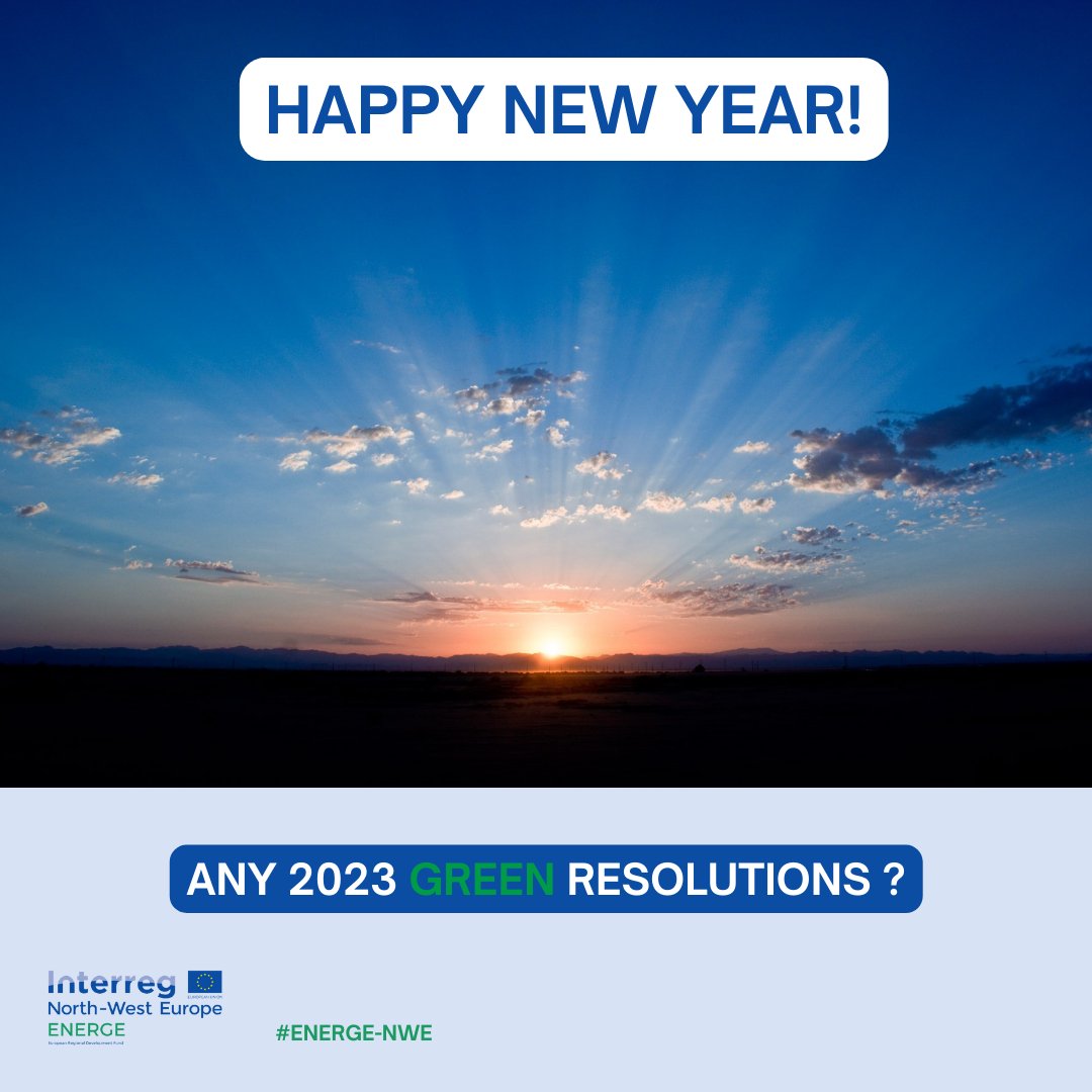 Happy New Year ! Reducing shower time, bring your own shopping bags, use your own reusable water bottle... What will be your good resolutions for 2023? 

#energenwe #2023NewYear #resolutions2023 #ecology