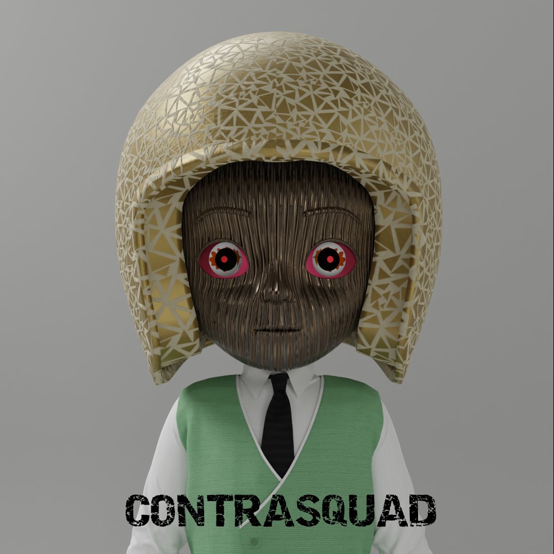 Contra_Squad's tweet photo. GM, would you like one of these as your PFP?
#NFT #3dart https://t.co/MlZfqfR5U2
