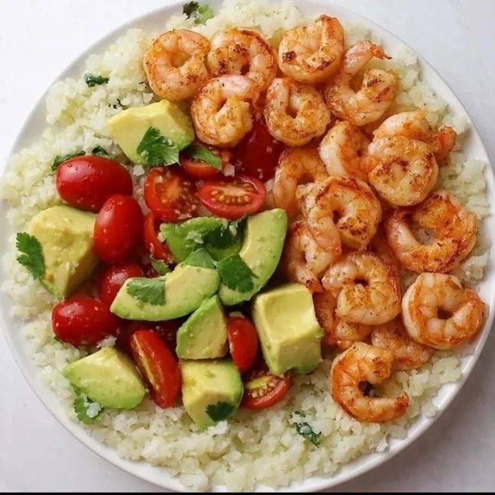 Cilantro Lime
Cauliflower Shrimp😋