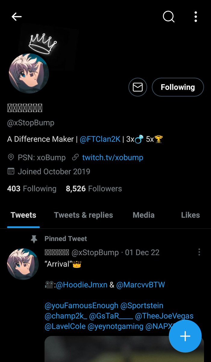 xCryptoKniight's tweet photo. @ToXsiK @xStopBump Done https://t.co/CJXHq4u5rZ