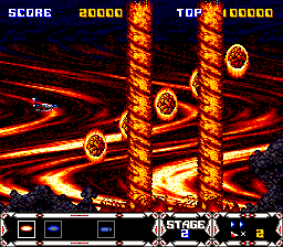 SirArturo3's tweet image. Esto es un jaleo. ¿Os acordáis de Thunder Force III de Megadrive? Pues ese juego fue llevado a arcade y a #SuperNintendo como este Thunder Spirits, ya que el nombre Thunder Force era propiedad de Sega... total que #Technosoft también publicó este #Shmup para la SNES!
#Retrogames