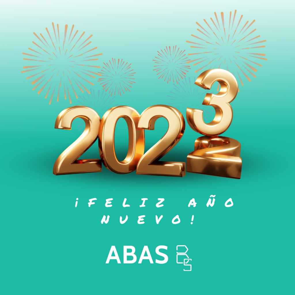 [🎊 #abasWISHES] 🎇2023🥂
 
De parte de todos los colaboradores de ABAS Ibérica, os deseamos un feliz y próspero año ⭐