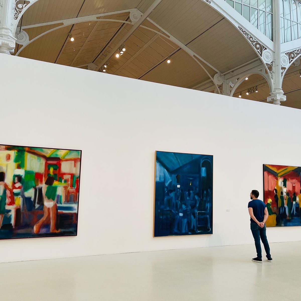museoreinasofia's tweet photo. #DespiertaConArte En la exposición "Distancia sin medida" tienen cabida las continuas reflexiones sobre el pensamiento y la pintura que ocupan a Manolo Quejido desde 1974 hasta hoy día.
Hasta el 16 de mayo en el Palacio de Velázquez (Parque del Retiro)
Colabora @ComunidadMadrid https://t.co/Vm3cHrVKGS