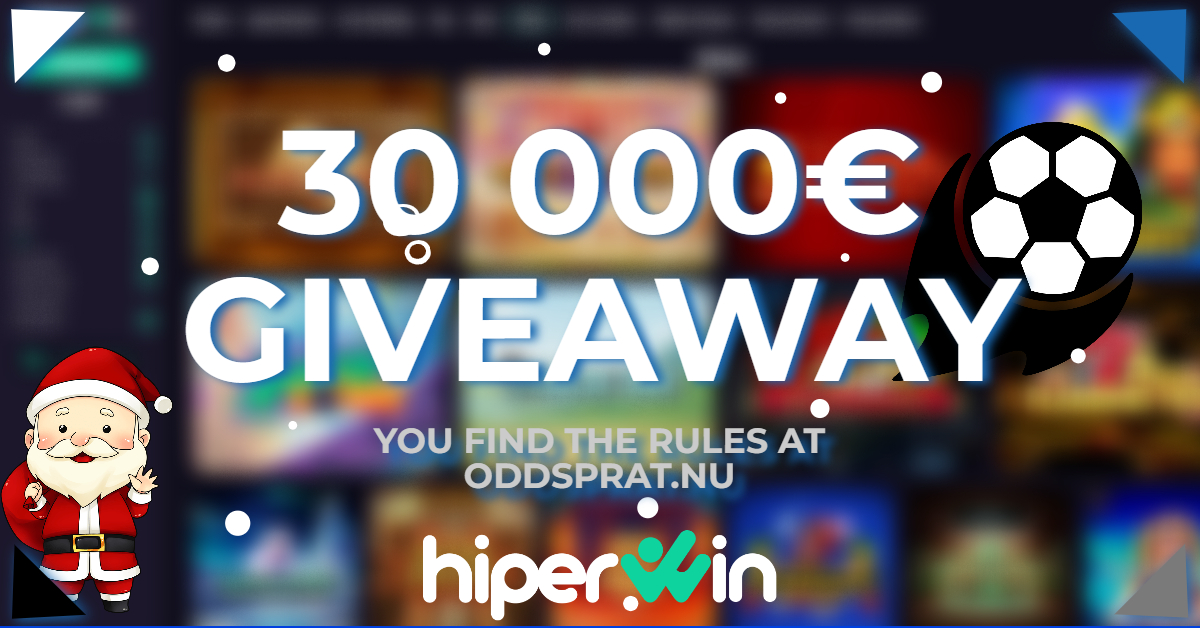 🌟Oddsprat x Hiperwin giveaway 30.000€!!

Wow, this is 🔥!
You read that right! No, there are no difficult or weird conditions! You can take your share of NOK 300,000 just by playing normally!

Read here: oddsprat.nu/oddsprat-x-hip…

Also 2 winner at 500€⤵️
✅Retweet
✅Follow us