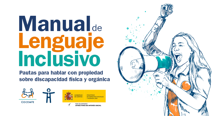 FundacionDfa's tweet photo. 📢 Manual de #LenguajeInclusivo de @COCEMFEnacional: Aclarando dudas sobre #discapacidad y cómo referirse a las #personascondiscapacidad. Ni #disminuidos, ni #discapacitados ni #minusvalidos #ellenguajeimporta
📌 Accede a la Guía aquí ➡️ https://t.co/IPurhYoX9d https://t.co/D78D7tOcD0