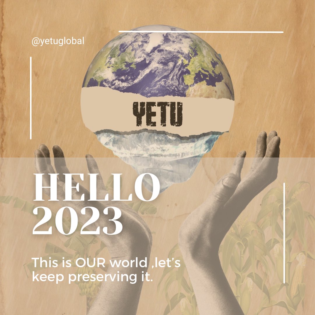 Lets work together in 2023 for a better world. 

#happynewyear #climateaction #youthvoices #yetuglobal #climatechange #2023NewYear