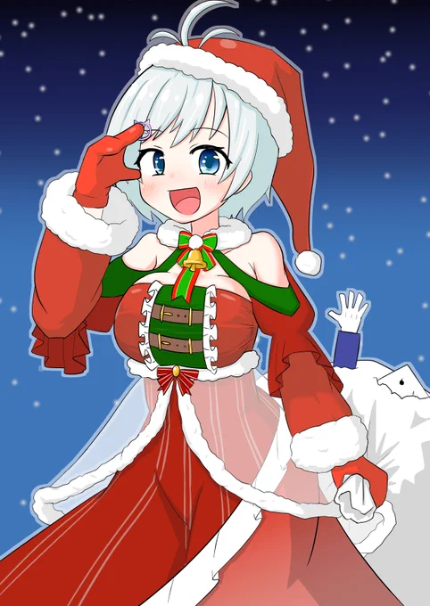 まだクリスマス #SiroArt 