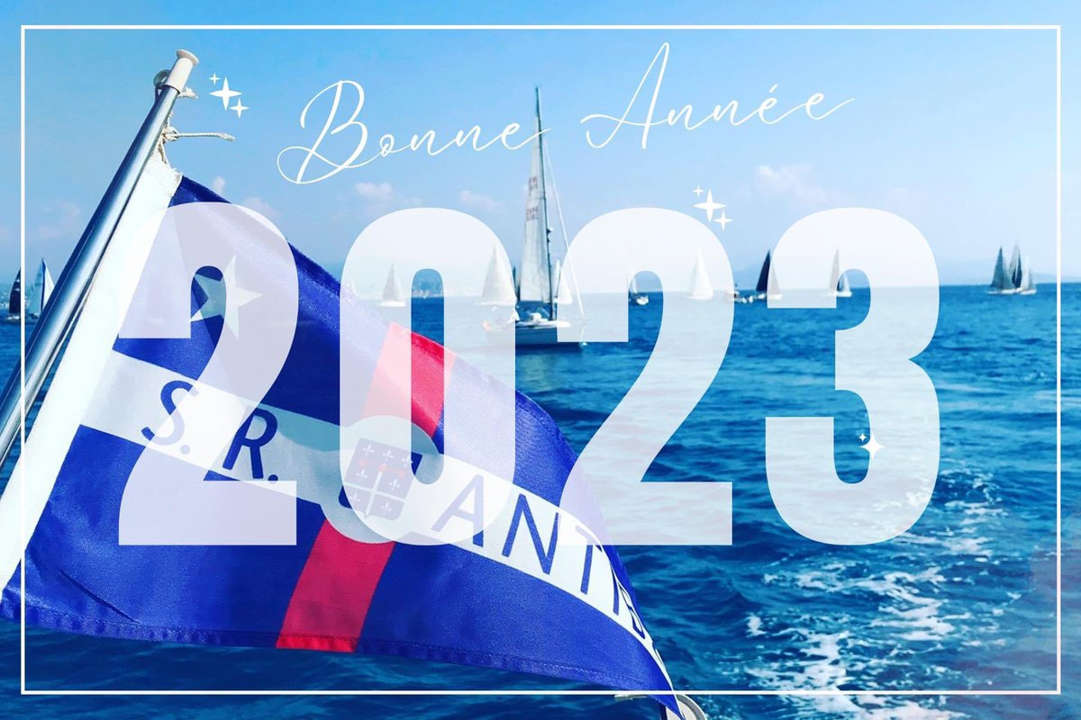Toute l’équipe de la Société des Régates d’Antibes vous présente ses vœux pour cette nouvelle année. 
Bon vent à tous et toutes ⛵️