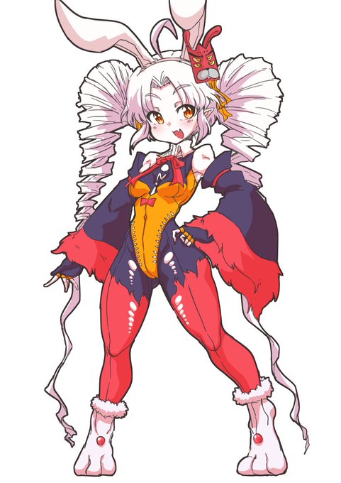 #如月ついつい月曜日
今日の全タイバニーついなちゃんです 