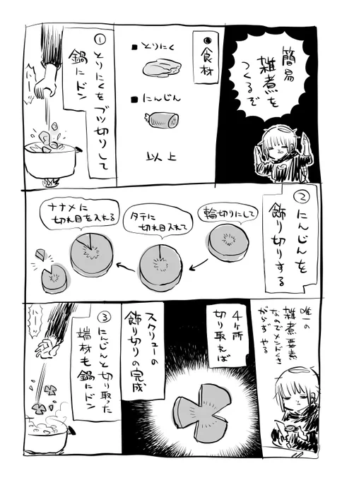 簡易雑煮 