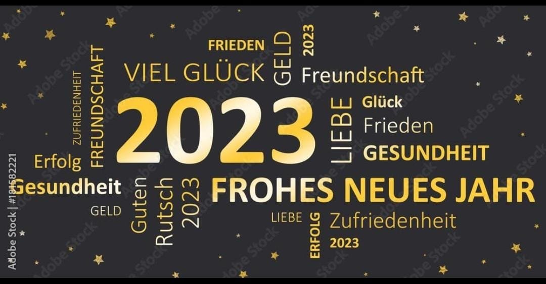 Alles Gute für ein tolles 2023!