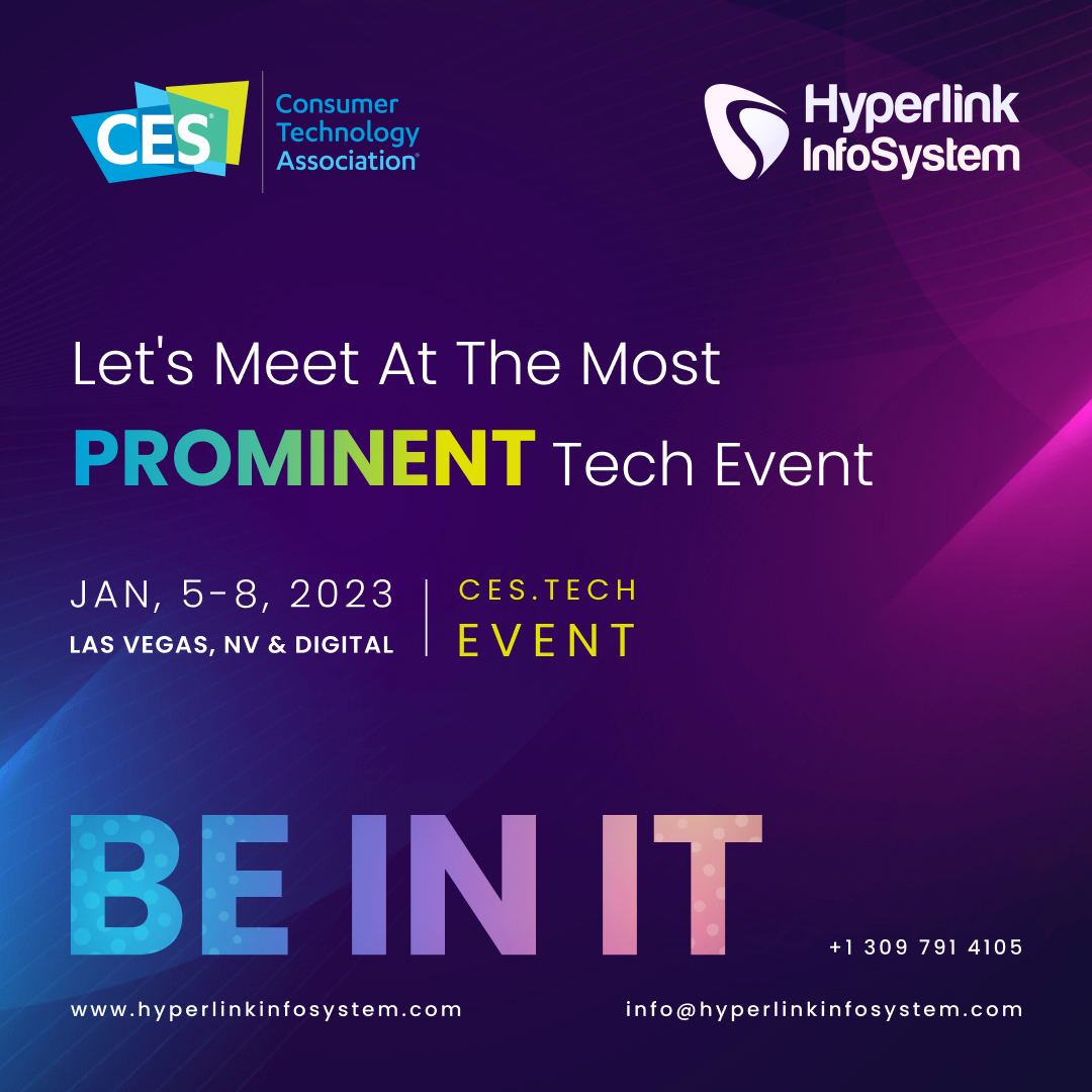 Flourish your business journey by making the most out of tech and innovation.

Let's meet &amp; talk more at CES 2023.

#ces #ces2023 #BeInIt #techevent #business #tech #innovation #lasvegas #usa #hyperlinkinfosystem