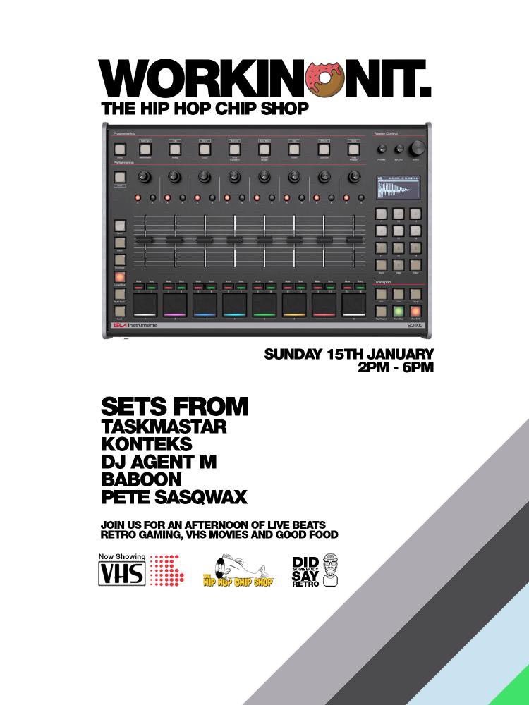 Can’t wait for the first @workinonit.mcr of the new year! As per usual, we’ll be making our monthly pilgrimage to @thehiphopchipshop and checking out the amazing artists that are performing. As you can see, some serious talent indeed!! Get yourselves over if you can! Happy 2023!