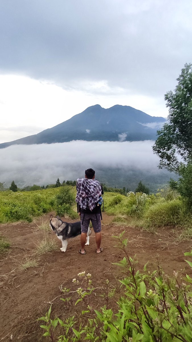 rendiover_'s tweet photo. @janbacotmulu @ndagels MJB.
Bener banget, gua bawa anjing mo naik.  Dari atas ada orang lari, sedangkan jalan terjal bat. Gua teriak "Hati-hati mas ada anjing". Posisi gua lepas iketan anjing gua. Tapi terlambat. Masnya gak bisa ngerem dan terjungkal 3 kali dengan posisi muka jatuh duluan. 😣 https://t.co/lsNhmgIjRj