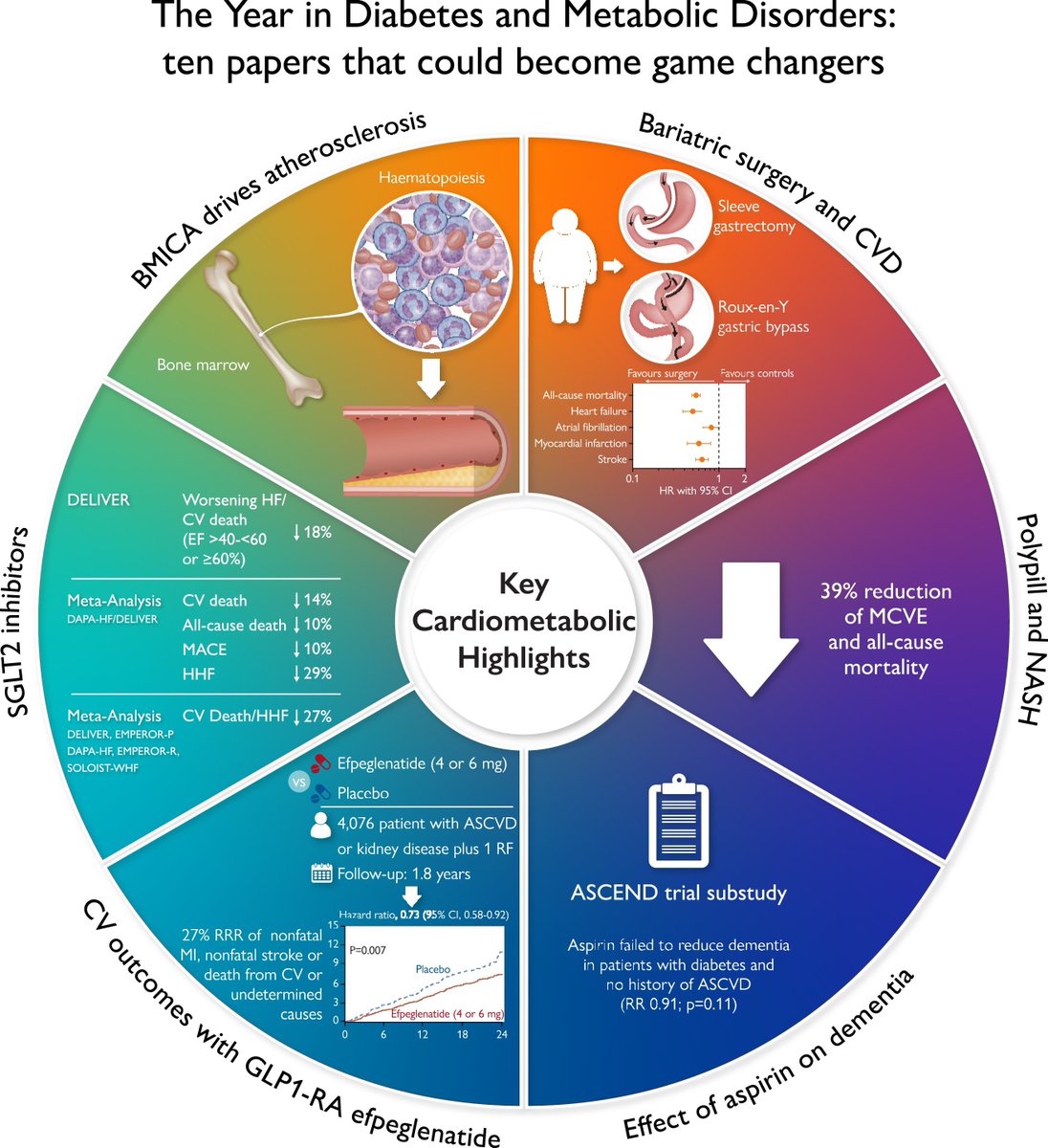SeguraCardio's tweet photo. 📌The year in cardiovascular medicine 2022: the top 10 papers in #diabetes &amp; metabolic disorders 

#CardioTwitter #CardioEd #CV2022 

https://t.co/xMkcSbdG6L https://t.co/XTrihnZOk0
