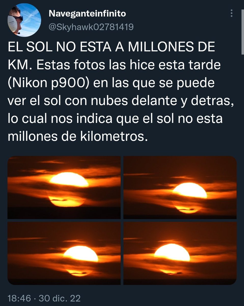 Negacionistas Out of Context tweet media