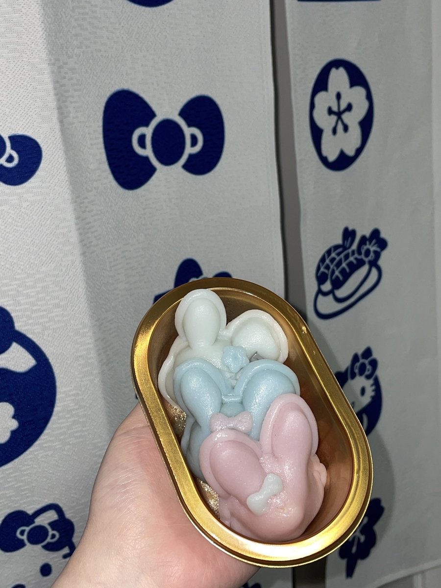 Mio_ChouChou_'s tweet photo. 엄마가 준 토끼떡 🐰🍡 https://t.co/957B5pwt26