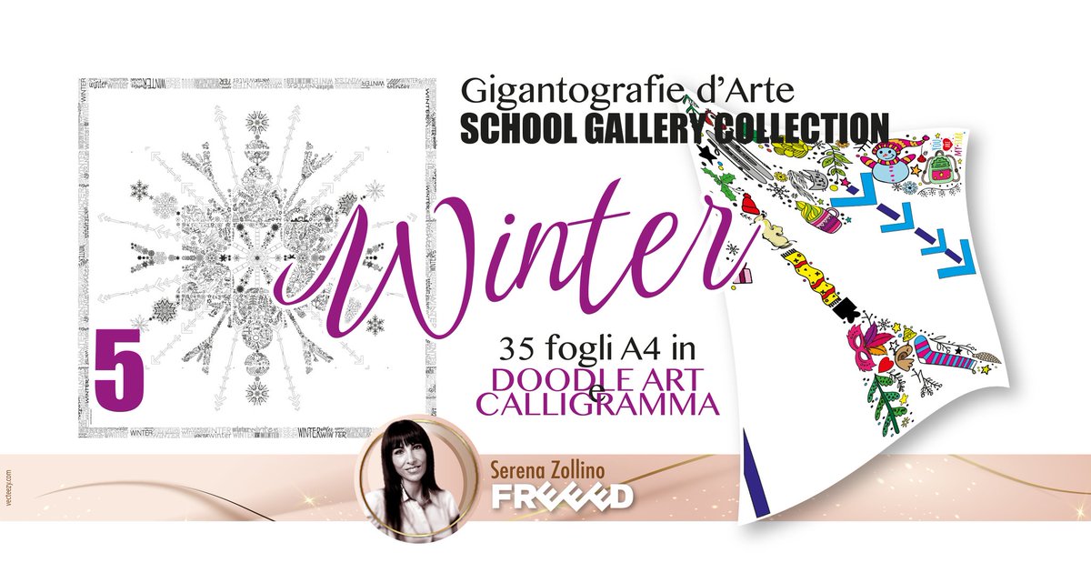 SerenaZollino's tweet photo. Ecco la QUINTA GIGANTOGRAFIA della Collezione "School Gallery Collection!" dedicata all'INVERNO!

L'attività è disponibile in 3 community Freeed
- ITALIA
- FINLANDIA
- SPAGNA 
BUONA CONDIVISIONE!😊

https://t.co/QivDoqjPpg https://t.co/X2ospgjUcF