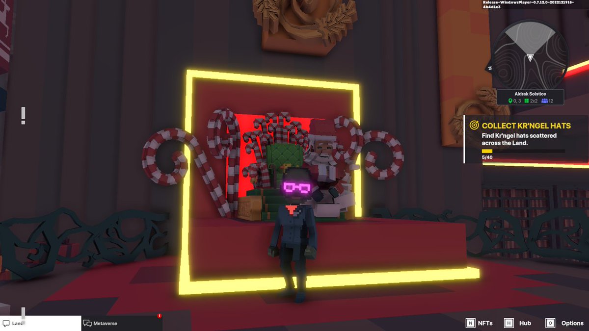 schlingverse's tweet photo. @TheSandboxGame I found a Santa in Aldrak Solstice! 🧑‍🎄🎁 I participated in the #SeasonsGreetingsTSB challenge for a chance to win an NFT! https://t.co/ZtT1w9wWLI