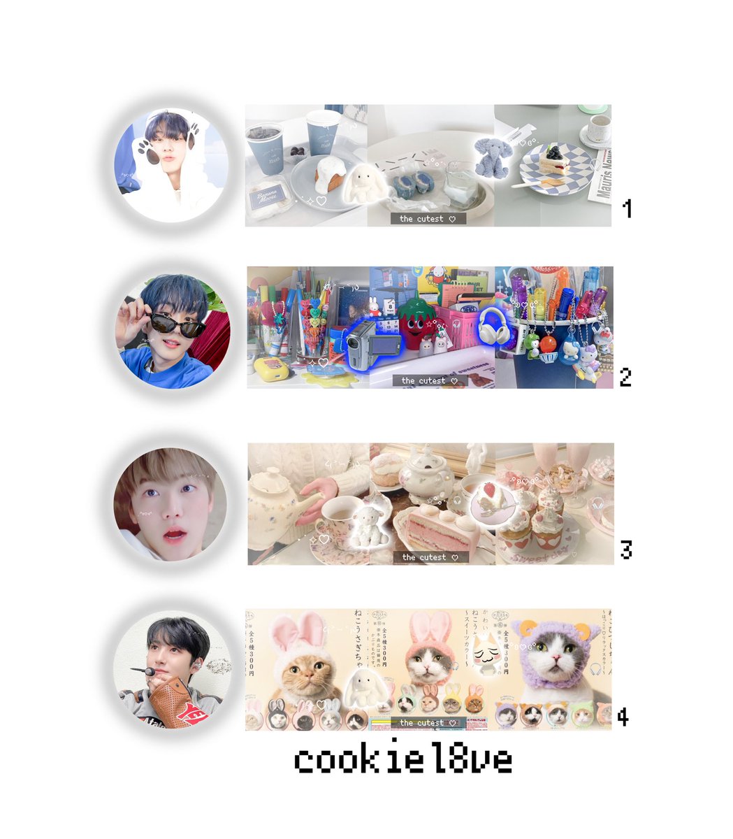 rt are appreciated 🤍

hii aku ada layout moodboard ready stock! bisa made by request yaa 😆

4K/ea
💰 spay
avail : jungwon 1, jungwon 2, jaemin, renjun

#zonauang #zonaba