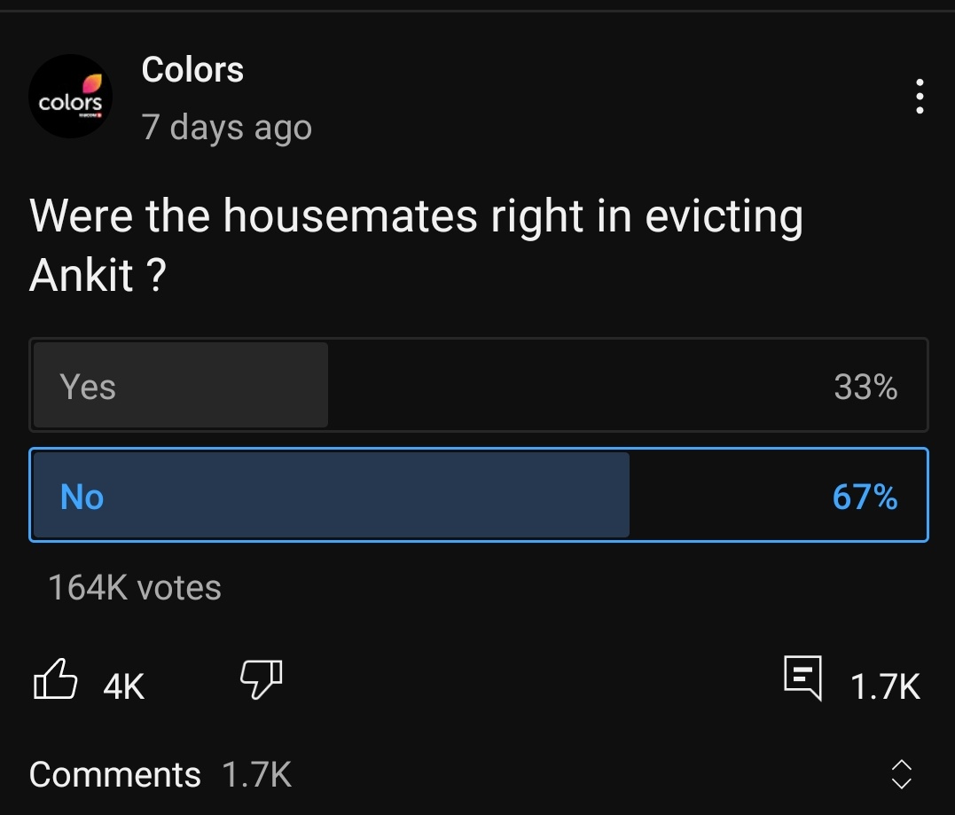 sankkalp_'s tweet photo. Audience verdict is it was unfair, and he deserves second chance.

Voting is in hands of audience right? You claim it. Then y to play this cheap tactic??

Bring him back @ColorsTV @BiggBoss @EndemolShineIND

BLOCKBUSTER ANKIT GUPTA https://t.co/IxyCEyPfLE