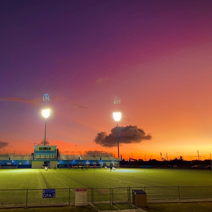 GuamFootball's tweet photo. Just dropping a few beautiful sunset backdrops at Guam FA captured in 2022 - looking forward to many more in 2023 !
#GuamFootball #GuamSoccer #GuahanFutbol #ChasingTheSunset #Sunset #SunsetLovers #SunsetGram #GuamSunset #GuamIsBeautiful #iPhoneSunset #FootballSunset #Guam https://t.co/33O0kcqUwj