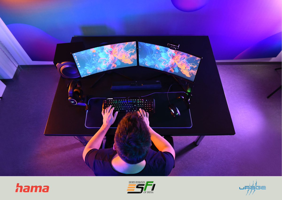 HamaGulf's tweet photo. It is with great pleasure that we announce our partnership with the @esfindia. With this agreement, uRage our PC gaming accessories lineup, will be the official training partner for the Indian esports team. https://t.co/L33sjnoI2Z