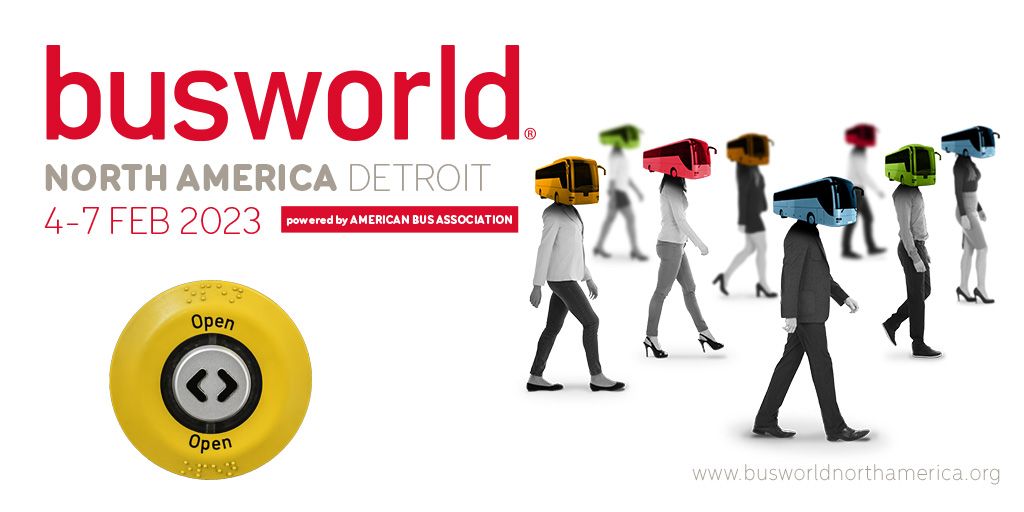 a2bGlobalMedia's tweet photo. .@busworld North America will take place on 4-5 February in Detroit! π
Offering panel discussions workshops and presentations, the North America event is the ideal place to network and launch new products.
Find more information: https://t.co/bQ9Q0s1Lwj
#BusEvents https://t.co/qtGlOaossJ