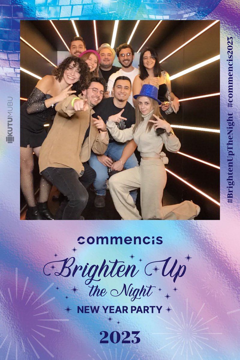 commencis's tweet photo. A memorable new year's party is the perfect way to end a great year. Let's celebrate the start of 2023 with a #TB of our #BrightenUpTheNight party. Thanks to all those who joined us! #Commencis team wishes you a #happynewyear once again!🥳#Commencers #NewYearParty #commencis2023 https://t.co/LIlVnXTCEv