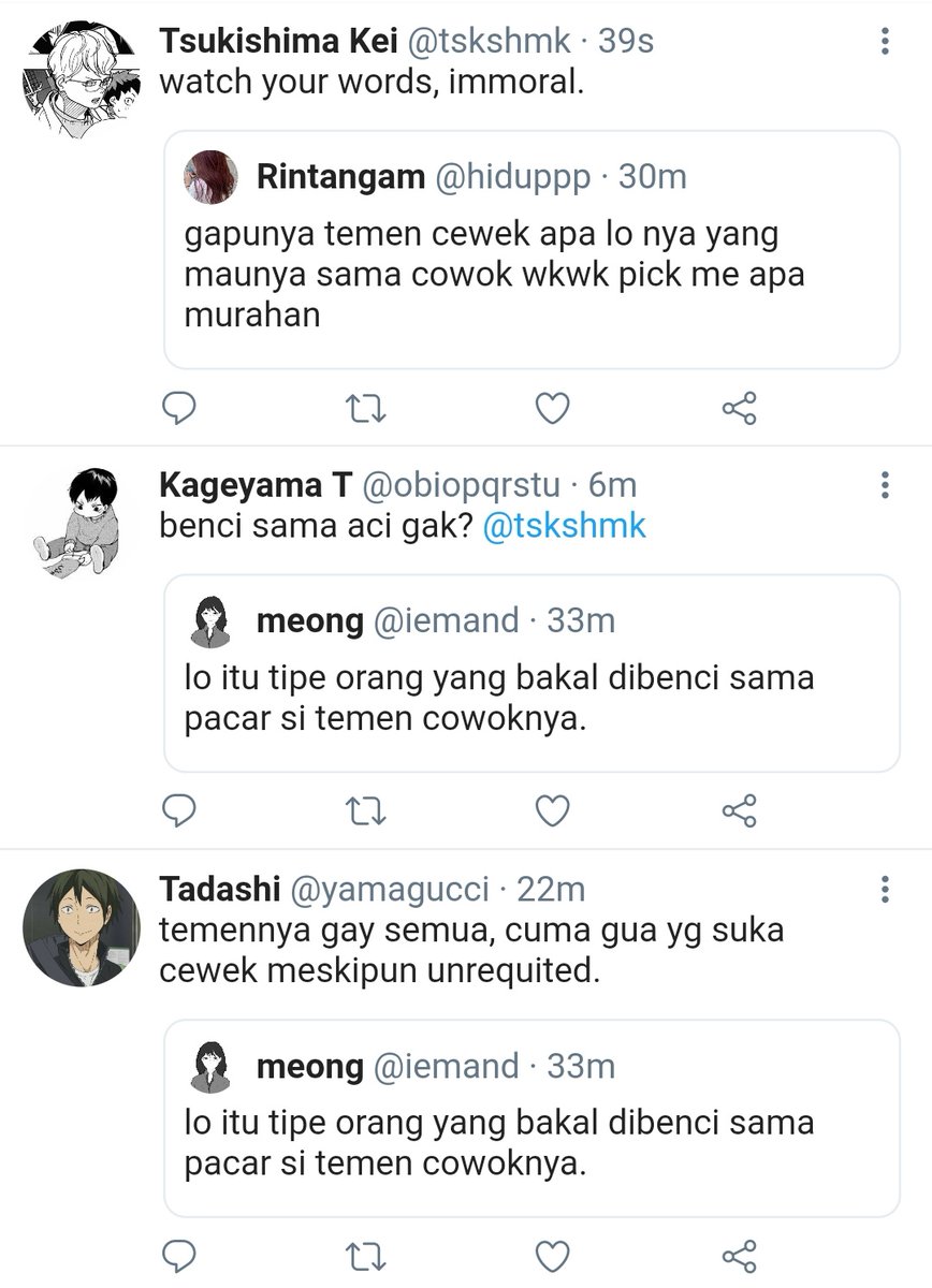 O5AO3A's tweet photo. OiYachi slight TsukiKage

Pick me apa anjeng gatau mau kasih judul apa bingung tsay https://t.co/Mhr3hEkCkY