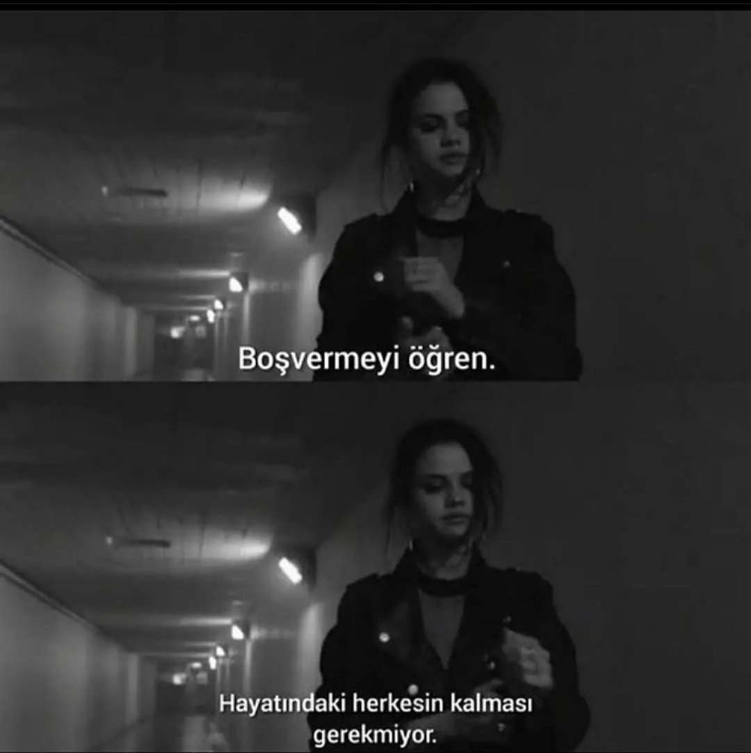 Boşvermeyi öğren. Hayatındaki herkesin kalması gerekmiyor.