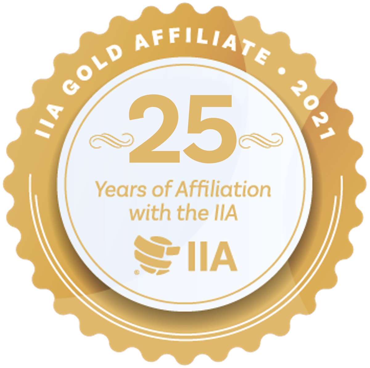 IIACzech's tweet image. ČIIA je již více než 25 let přidružen k mezinárodnímu institutu interních auditorů (The IIA). Při této příležitosti nám The IIA udělil certifikát a digitální odznak s označením GOLD AFFILIATE. Vážíme si toho a děkujeme!