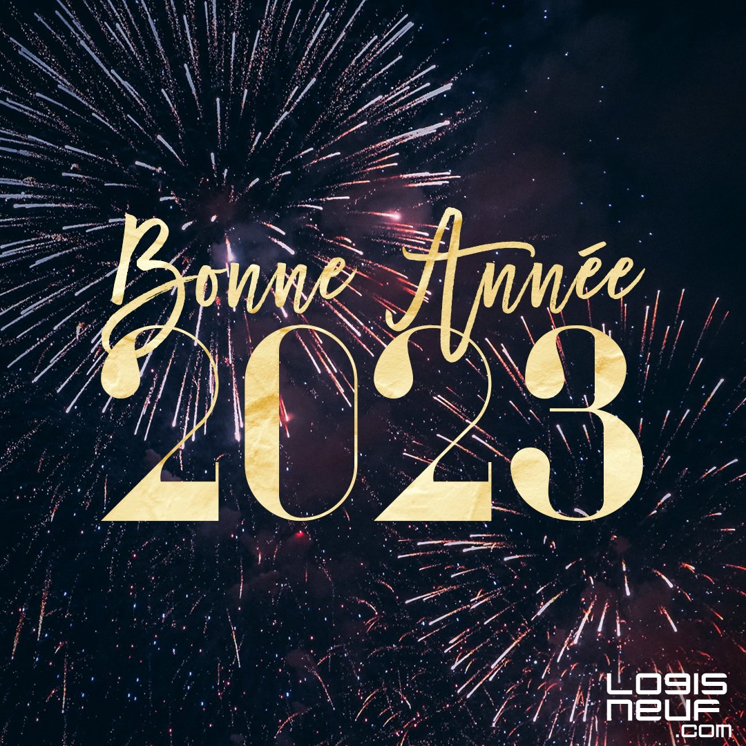 LOGISNEUF's tweet photo. Toute l’équipe https://t.co/N94SZ1Lt5D vous souhaite une merveilleuse année 2023 !
Merci à nos clients et à nos partenaires qui nous ont fait confiance en 2022.
A bientôt pour concrétiser ensemble votre projet immobilier.
#maisons #appartements #immobilierneuf #investissement https://t.co/pfDXGnmXEs