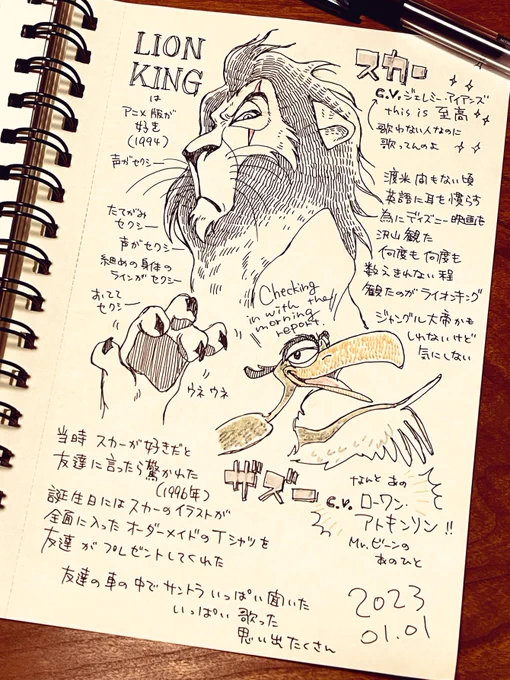 昨日の落書きです 