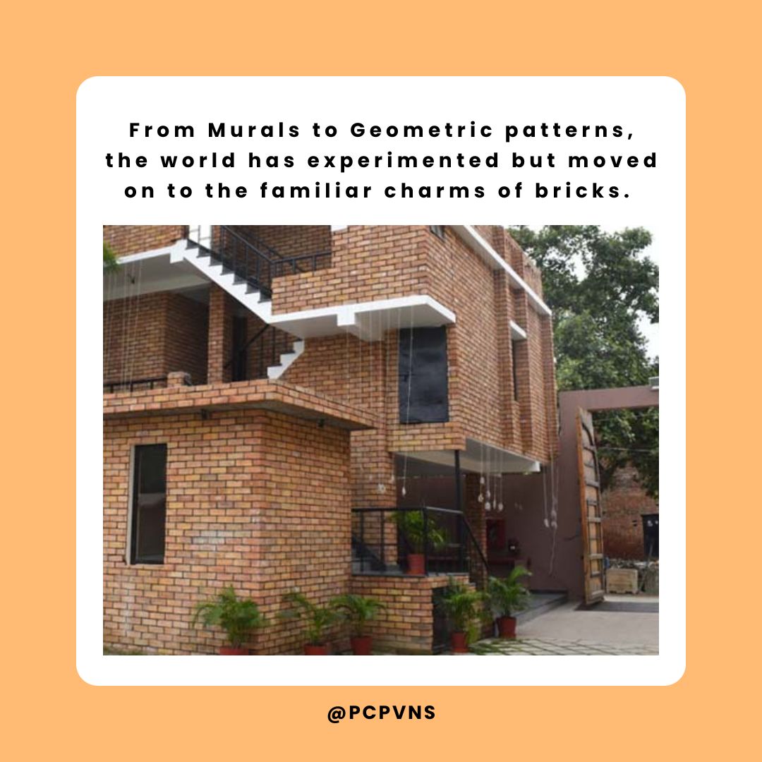From Murals to Geometric patterns, the world has experimented but moved on to the familiar charms of bricks. When trying to create a feature wall, bricks are the perfect choice.
.
#brickwork #build #brick #decor #brickslips #india #strength #building #archdaily #Trending #house