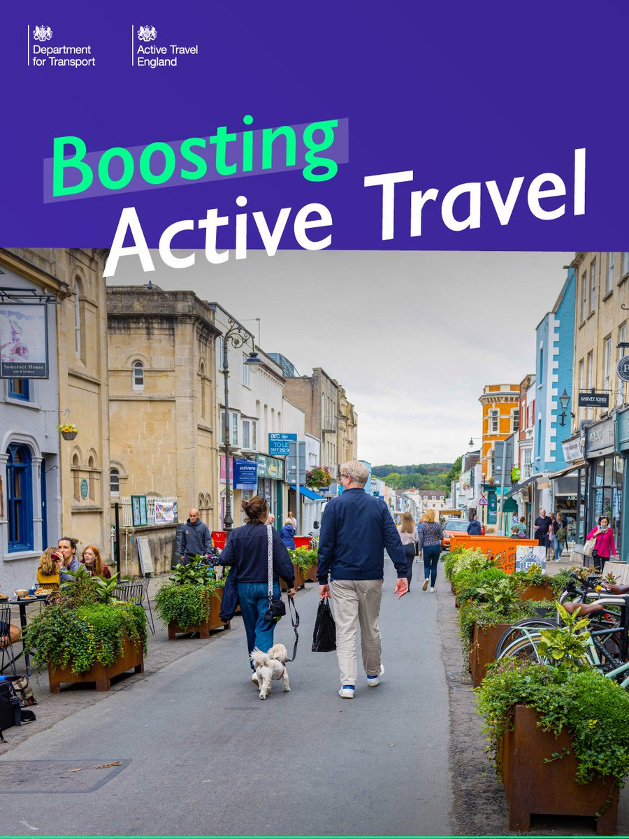 transportgovuk's tweet photo. Active travel has environmental, health, and financial benefits, which is why we’re helping people to make this choice with an additional £32.9 million to accelerate schemes across the country. 
Read more about how this will affect you 👇
https://t.co/4PYHtqIU07. https://t.co/z1H9pgCJXy