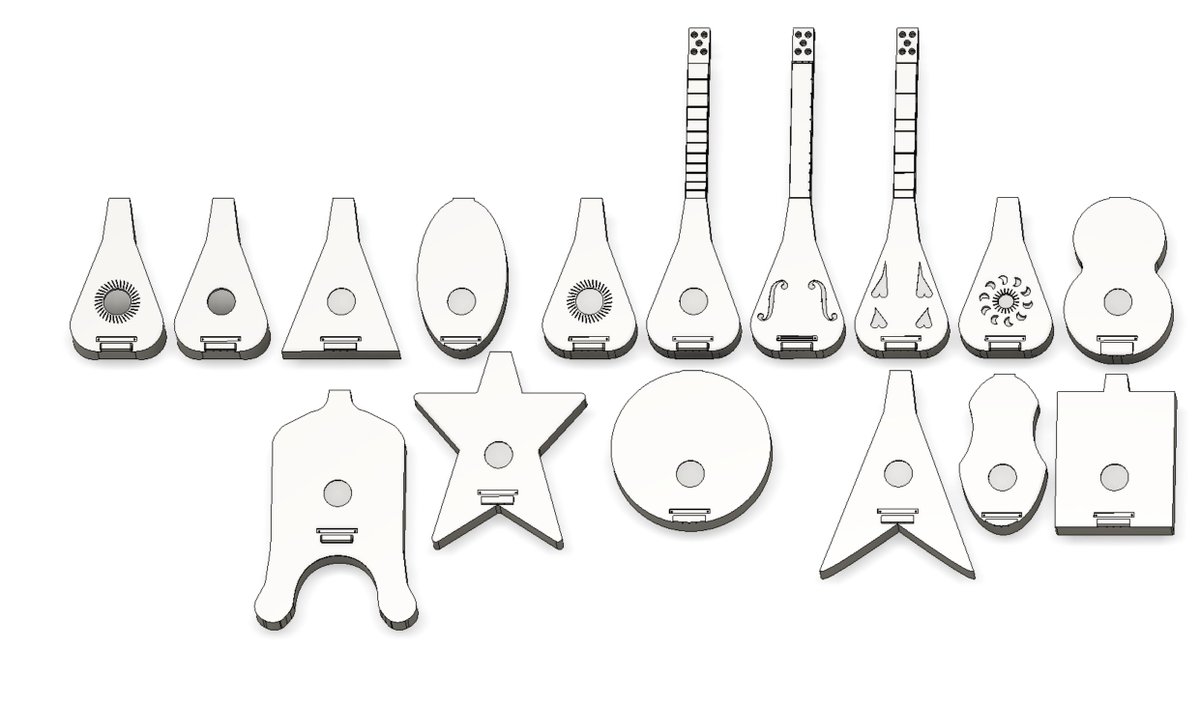 grhmhomelinux's tweet photo. #3dprinted #ukulele #guitar #3string #cigarboxguitar #opensource #music #3dprinting
Version 4 of my playable 3 string instrument project is pretty much done. I will make a video guide on how to assemble and/or a detailed guide with pictures. Links down below. https://t.co/f23l4JHmwh