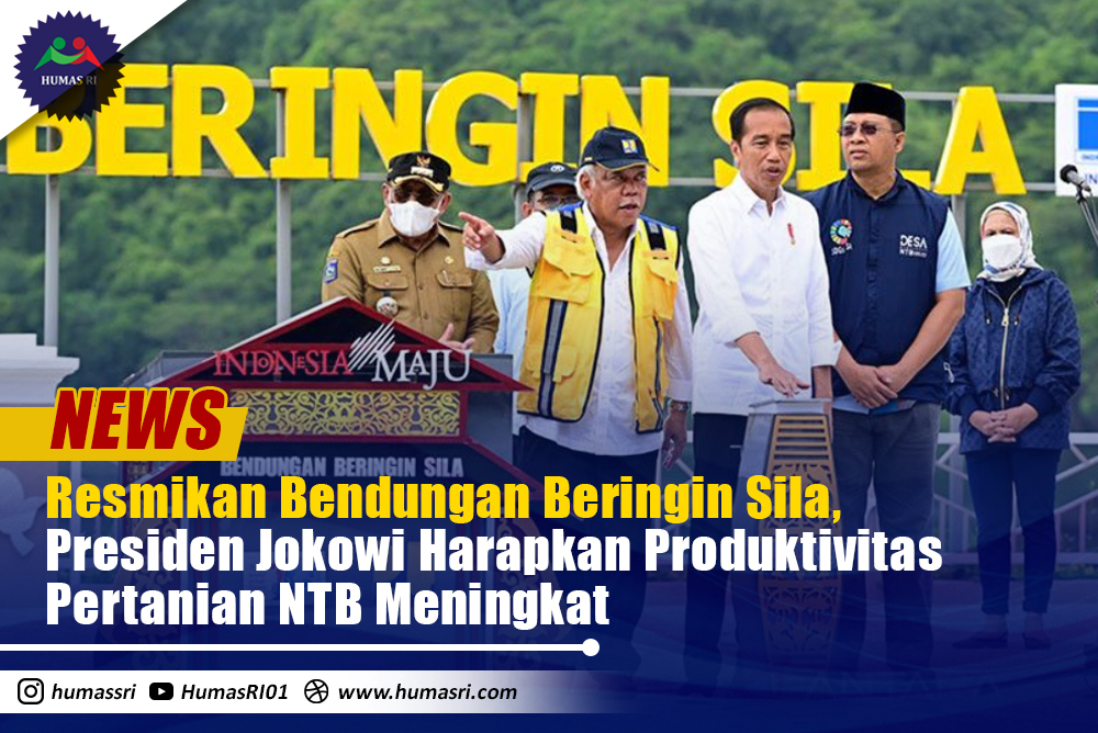 HumassRI's tweet photo. Presiden Joko Widodo meresmikan Bendungan Beringin Sila di Kabupaten Sumbawa, NTB.
Selengkapnya kunjungi artikel dibawah ini. 👇
https://t.co/tOdbtU3GMd
#presidenjokowi #sumbawa #humassri #ntb #bendungan #kemenpu #pupr #bendungan #pertanian https://t.co/gqQ7MGv3OI