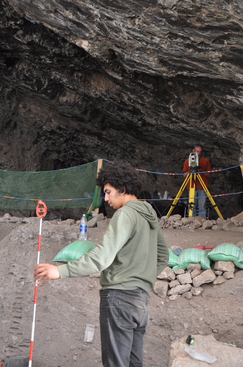 OthmanEchcherif's tweet photo. |November 2022|- I'm excited to share my most recent experience at Bizmoune cave (Central Western Morocco). It was a wonderful delight to excavate the site that delivered the lithic assemblages I analyzed during my BA, MA and currently for my PhD. https://t.co/XJhxHXe9Nq