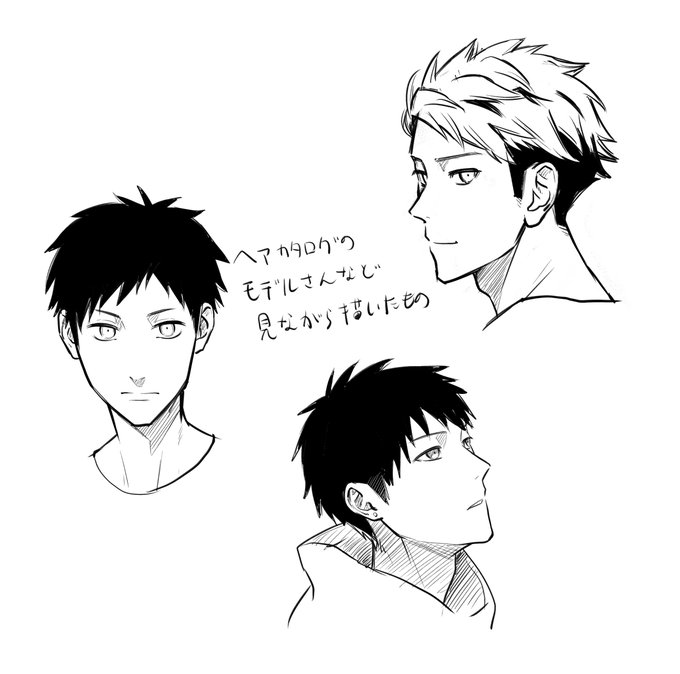 さらさらっとした絵柄に憧れるな～という準備運動です 