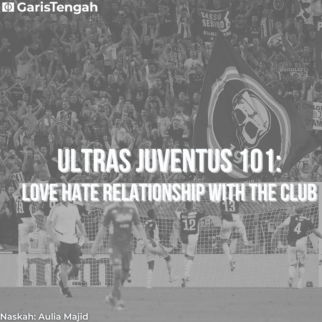 Siapa yang gak kenal Juventus? 

Pihak klub mengklaim bahwa penggemar mereka mencapai lebih dari 400 juta dari seluruh dunia. 

Di dalam stadion, ada puluhan ribu pendukung garis keras yang merupakan Ultras Juventus dan terdiri dari beberapa faksi kelompok.

Sebuah utas!🍻