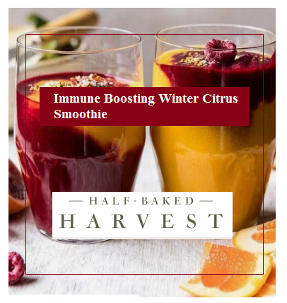 Half-Baked HARVEST

halfbakedharvest.com/immune-boostin…
#smoothies #citrus #winter #immunity #newyear #newyearnewme #lemon #cayenne #ginger #grapefruit #detox #selfcare #holisticliving #gesundleben #healthyeating #health #naturesshots #pomegranate #mango #turmeric #Gesundheit