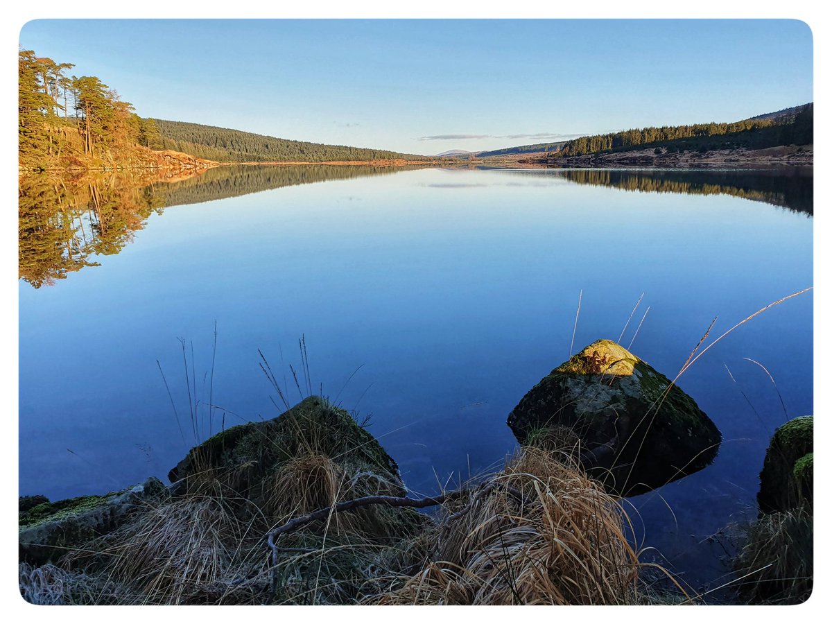 Not a ripple on the Loch.