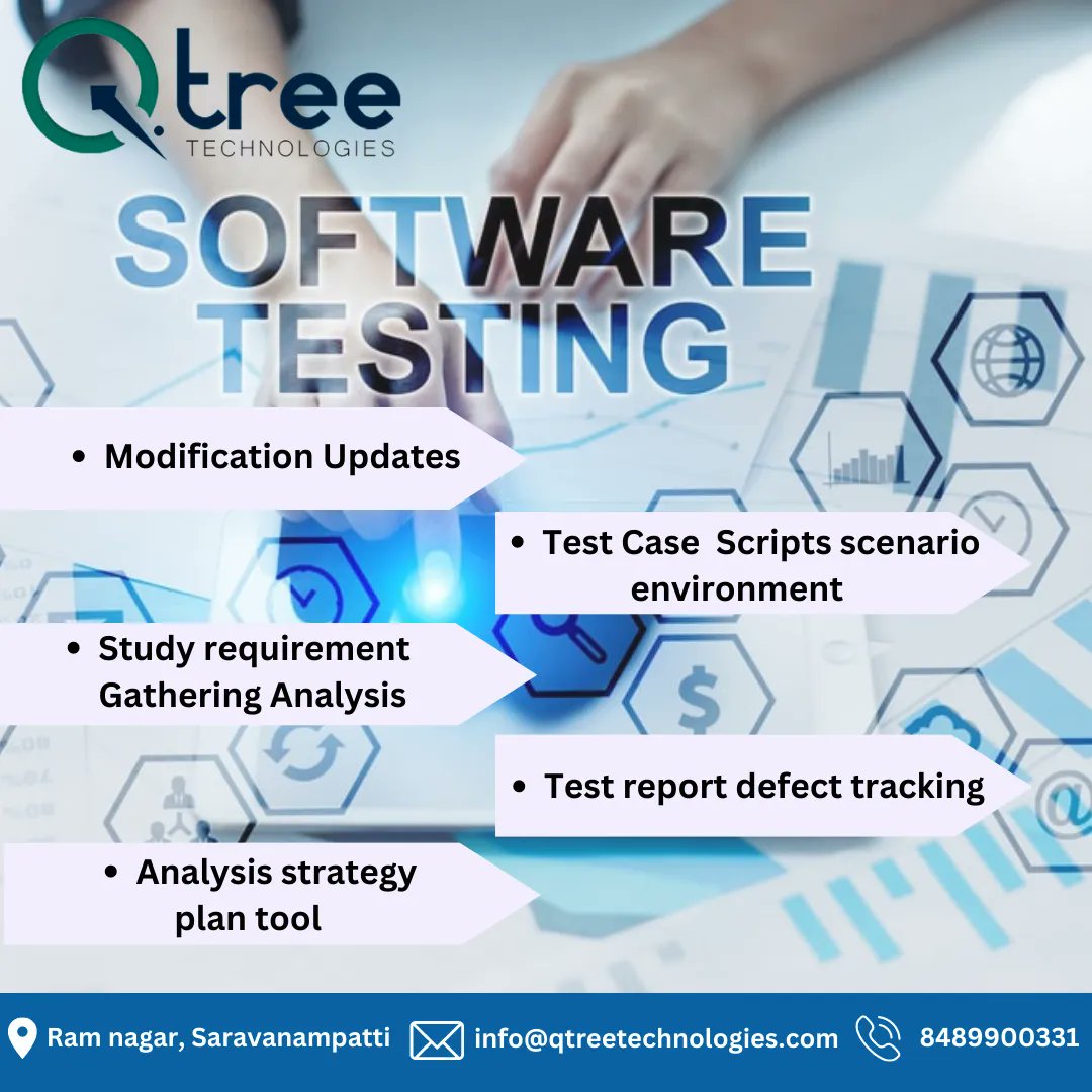 Qtreetech's tweet image. Advance your career with certified Software Testing training
Join Software Testing Training in Qtree technologies now,
Call us at 8489900331 or Mail us info@qtreetechnologies.com
#softwaretestingcourse #bestsoftwaretestingtrainingincoimbatore
#softwaretestingcertificationcourse