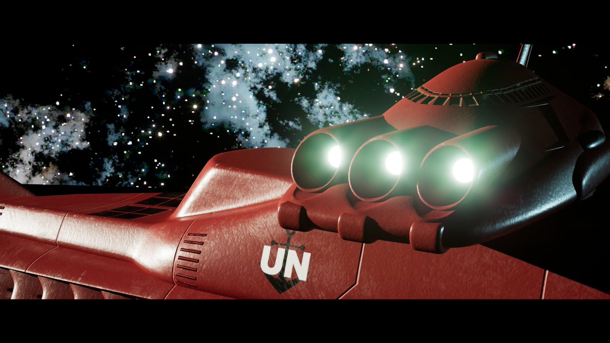 Ian_X_F's tweet photo. 久々の休みは金剛で遊んでました
#宇宙戦艦ヤマト 
#UE5 
#blender https://t.co/Hw6wYeegzq